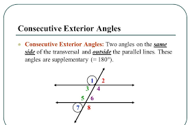 Interior Consecutive Interior Angles Definition No prep interior and exterior angles of a triangle activity!