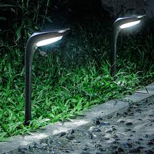 Amazon Com Osord Outdoor Solar Pathway Lights 4 Pack Waterproof 2 In 1 Solar Powered Wall Light Landscape Lighting Auto On Off With 2 Color Modes Solar Lights For Garden Path Yard Patio Walkway Driveway Pool Home