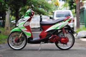 Foto Modifikasi Motor Yamaha Mio Motor Street Fighter Motor Kawasaki
