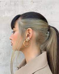 On Twitter Hair Color Underneath Grunge Hair Split Hair
