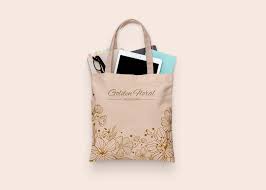 Present your logos, artworks, badges or texts in a gorgeous way. Free Tote Cloth Bag Mockup Psd Mockupbase