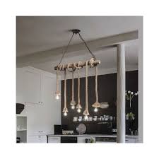 Used in place of neon signs, it is sometimes called soft neon. Ideal Lux Id134826 Canapa Rustic Sailor Rope Island Pendant Light 6 Bulb Ideas4lighting Sku42557i4l
