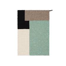 Die fabromont ag patentierte mit kugelgarn einen einzigartigen textilen bodenbelag höchster nutzungsklassen. Cube Filzkugelteppich Grosse Option 1 Farbe Mint