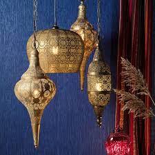 oosterse hanglamp hayat goud zilver o24x61 cm da s leuk van xenos hanglamp lampen xenos lampen