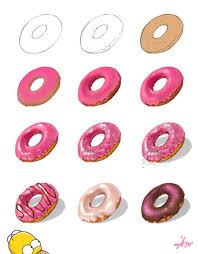 How To Art Donut Art Digital Art Tutorial Art