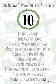 Ten Financial Tips For College Students Financial Tips Student Loans Funny Student Loans