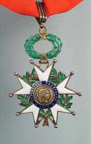 Musée de la légion d'honneur et des ordres de chevalerie. Cravate De Commandeur De La Legion D Honneur Iiieme Republique