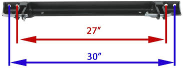 Measurement between mounting holes center to center on back of adapter: Roadmaster Base Plate To Blue Ox And Demco Tow Bars Adapter Roadmaster Accessories And Parts Rm 033