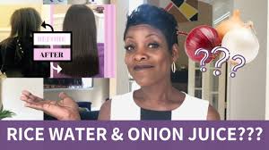 If your hair is too dry and brittle, then it is better to restrict the. Ask Debbie About Hair Here S How Rice Water Onion Juice Can Grow Your Hair Facebook
