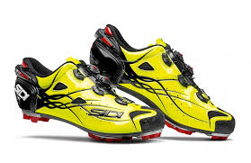 Sidi Tiger Carbon Bright Yellow Mountain Bike Shoes