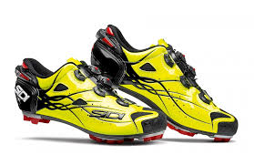 Sidi Tiger Carbon Bright Yellow Mountain Bike Shoes