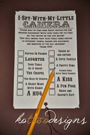 Wedding Reception Photo List Game Great Way To Have The Optimal Amount Of Wedding Pictures Possible Leave Lots Wedding Camera Wedding Games Wedding Planning