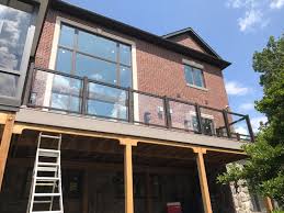 Glass railing design for balcony staircase front porch railings interior house railing designs railings home railing manufacturing suppliers tempered glass railngs, tafan glass railing wooden glass railing steel glass railings glass railing systems fittings price. Exterior Glass Railings Oakville Aluminum Fence Toronto