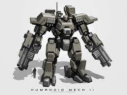 Artstation Humanoid Mech Natalia Babiy Mech Sci Fi Tank Power Armor
