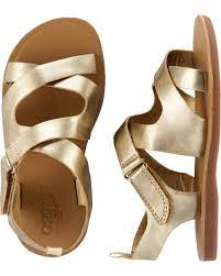 Sold and shipped by trendilize. Oshkosh Metallic Gold Sandals Baby Girl Sandals Toddler Sandals Girl Toddler Girl Shoes