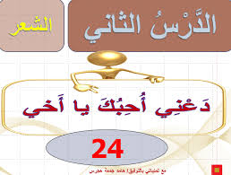 عروض بوربوينت اللغة العربية الوحدة الأولى للصف السادس ملفاتي
