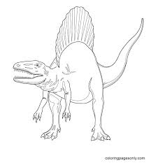 A few boxes of crayons and a variety of coloring and activity pages can help keep kids from getting restless while thanksgiving dinner is cooking. Spinosaurus Of The Jurassic World Coloring Pages Jurassic World Coloring Pages Coloring Pages For Kids And Adults