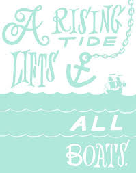 On behalf of the name board of directors, it is my pleasure to welcome you to the 13th annual conference of the A Rising Tide Lifts All Boats Rising Tide Rise Quotes Inspirational Words