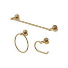 Crete Bath Hardware Kit, Gold, 3-pc Danze