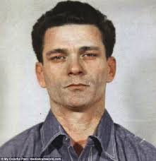 Alcatraz escapees are seen in colorized mugshots