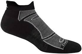 Darn Tough Mens Merino Wool No Show Light Cushion Athletic Socks