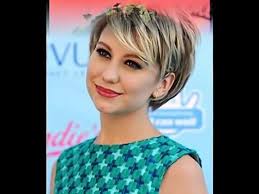 It can be a number of things, but the most popular this celebrity is a big fan of short styles that are sassy and sexy. 35 Short Hairstyles For Round Faces 2016 Video Dailymotion