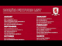 We did not find results for: Boro S 2021 22 Sky Bet Championship Fixture Rundown Youtube