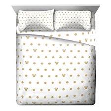 Black And White Polka Dot Sheets Full Disney Discovery Minnie Mouse And Gold Dots Sheet Set Disney Bedding Sets Disney Bedding Dot Sheet Set