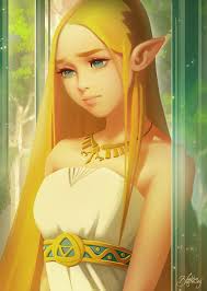 No screenshots of websites or social. Princess Zelda From Botw In Anime Style Gaming Post Legend Of Zelda Princess Zelda Legend Of Zelda Breath