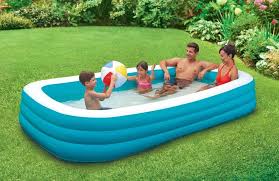 Plastic Garden Pool Make Family Atmosphere More Cheerful Inflatable Swimming Pool Swimming Pools Family Inflatable Pool
