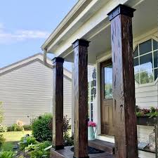 This article and short video from the honest carpenter will walk you through a craftsman window trim. Columns Easy Install Pvc Faux Wood Column Wraps Ekena Millwork