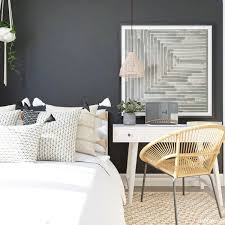 Place the desk just beside your bed and place a lamp on it like you will on a nightstand. Small Apartment 13 Ways To Add A Home Office To Your Small Space