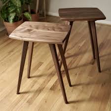 Coffee & end tables mission cherry coffee table $ 1,185.00 request a quote. Modern End Table Scandinavian End Table Walnut Cherry Etsy