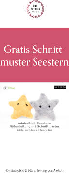 Kostenlose Schnittmuster Herz Und Seestern Von Aleksio Ca 16x16x5cm Free Patterns En 2020