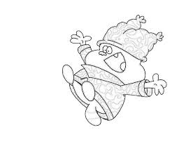 Children are going to have a gala time coloring yoshi, the green dinosaur with the big nose who features in nintendo's super mario series of video games, sketched on this set of free and unique coloring pages. Chowder Coloring Page Coloring Home
