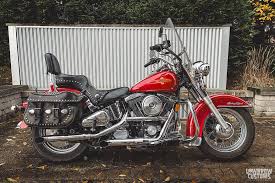 Image result for Bright Victory Red 1993 FXSTS