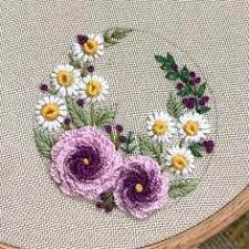 Brazilian Dimensional Embroidery Brazilianembroidery Embroidery Flowers Pattern Brazilian Embroidery Flower Embroidery Designs