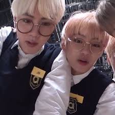 Taejin in glasses, so cute🐹🐯💜💜💜💜