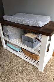 Farmhouse Changing Table Dyer Woodworks Diy Baby Furniture Diy Changing Table Baby Nursery Diy