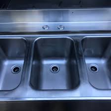 portable 3 compartment sink for sale