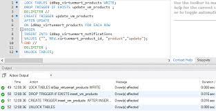 I created table in sql server 2012 and when i execute. You Have An Error In Your Sql Syntax Creating A Trigger In Joomla Stack Overflow