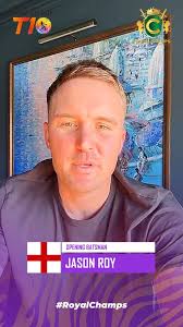 The English powerhouse is ready to roar. 🇬🇧💥, Jason Roy joins the Royals  to rule the T10 stage! 👑💜, #RoyalChamps 🦁 #T10League #AbuDhabiT10  #Season9 #WelcomeToTheRoyals #RoyalSpirit #ChampionsRise ...