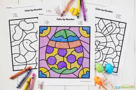 Area codes also give you a good idea. Free Easter Color By Number Worksheets