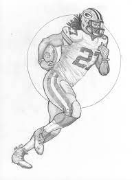 Aaron rodgers coloring page from nfl category. Aaron Rodgers Coloring Page Free Coloring Library