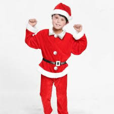 Well you're in luck, because here they come. Kids Father Santa Suit Christmas Fancy Dress Outfit Boys Costume Festive Party Ebay