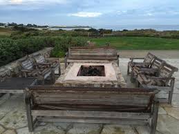 They provide a convenient method of containing a fire for warmth and outdoor grilling. Patio Fire Pit Picture Of The Inn At Spanish Bay Pebble Beach Tripadvisor