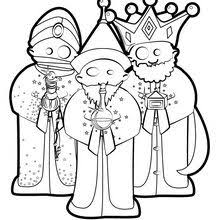 Dibujos Navidad Para Colorear Reyes Magos