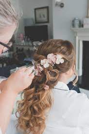 60 Hope Street Wedding Liverpool Intimate Spring City Cherry Blossom Trees Whimsical Wonderland Weddings Beautiful Bridal Hair Bridal Hair Flowers In Hair
