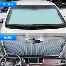 Maybe you would like to learn more about one of these? Seineca Car Retractable Windshield Sun Shade Blocks Uv Rays Sun Visor Protector Foldable Sunshade To Keep Your Vehicle Cool And Damage Free Easy To Use Fits Various Sizes Of Auto Pricepulse