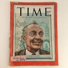 Time Magazine October 20 1952 Vol LX No. 16 Irish Novelist Joyce Cary